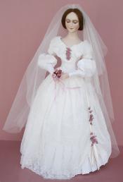 Click to enlarge image - Lady Kathryn - 1840 Dress with Fitted Corsage