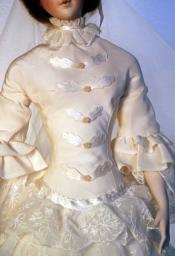 Click to enlarge image - Lady Marion Mold Set - 1853 Grandmother's Wedding Dress
