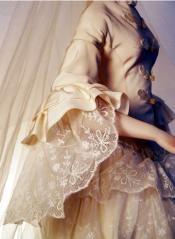 Click to enlarge image - Lady Marion Mold Set - 1853 Grandmother's Wedding Dress