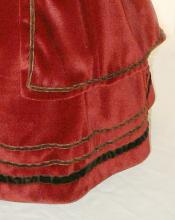 Click to enlarge image - Lady Marion Mold Set - 1850 Winter Dress with Fitted Coat, Hat & Muff
