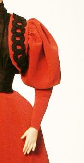 Click to enlarge image - Lady Marion Mold Set - 1895 Bolero Jacket with Leg O Mutton Sleeves