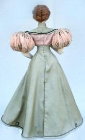 Click to enlarge image - Lady Kathryn Mold Set - 1895 Gored Skirt, Bodice with puffed sleeves