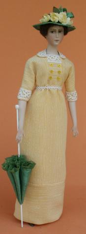 Click to enlarge image  - Lady Marion 17 inch Mold Set - 1912 Summer Silk 