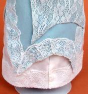 Click to enlarge image - Lady Marion 17 inch Mold Set - 1911 Dress of Chiffon and Lace