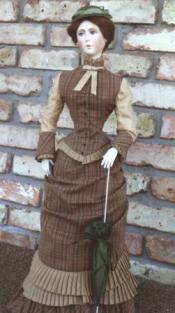 Click to enlarge image  - Lady Marion Mold Set - 1876 Walking Suit