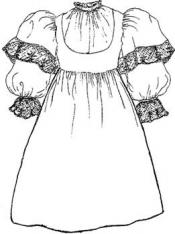 Click to enlarge image Jumper with Cap Sleeves & Blouse - Pattern 10