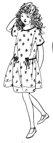 Click to enlarge image 11 1/2 inch&nbsp;&nbsp;Pattern Package - Pattern # 109, 3 Dresses for 11/12 inch Front Porch Collection