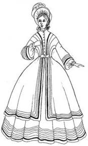 Click to enlarge image 1850's Winter Dress - Pattern 21