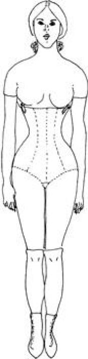 Click to enlarge image <p align='center'><font size='-1'><b>This is a sewing pattern</b></font></p><br />
<br />
Body Pattern for Fashion Plate Collection - Pattern 30